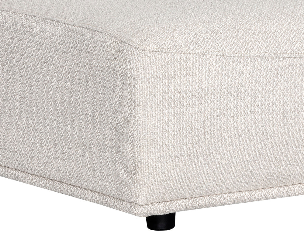 Sunpan Darren Modular - Left/Right Armchair - Moto Stucco