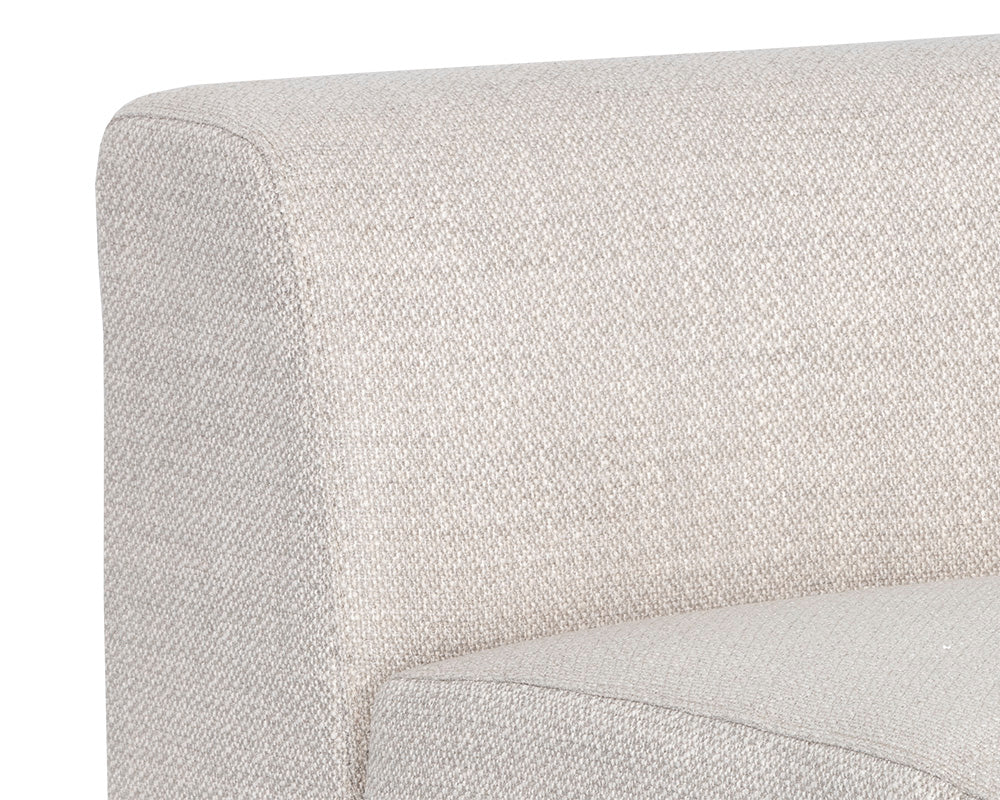 Sunpan Darren Modular - Left/Right Armchair - Moto Stucco