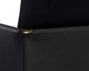 Sunpan Bellevue Lounge Chair - Abbington Black and Bravo Black/Belfast Heather Grey and Bravo Ash