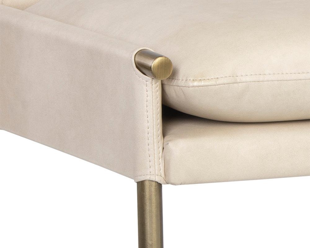 Sunpan Bellevue Bench - Abbington Black and Bravo Black / Belfast Heather Grey and Bravo Ash / Bravo Cream
