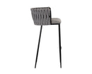 Sunpan Sarai Barstool - Belfast Heather Grey/Belfast Koala Grey