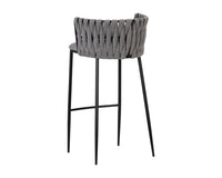 Sunpan Sarai Barstool - Belfast Heather Grey/Belfast Koala Grey
