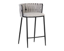 Sunpan Sarai Counter Stool - Belfast Heather Grey/Belfast Koala Grey