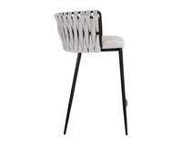 Sunpan Sarai Counter Stool - Belfast Heather Grey/Belfast Koala Grey