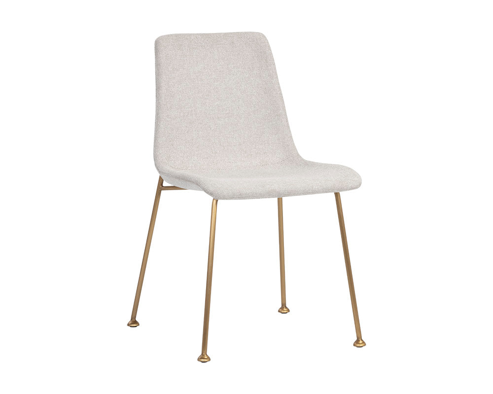 Sunpan Hathaway Dining Chair - Belfast Oatmeal/Oyster Shell