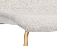 Sunpan Hathaway Dining Chair - Belfast Oatmeal/Oyster Shell