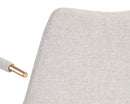 Sunpan Andres Swivel Dining Armchair - Belfast Heather Greyack/Koala Grey