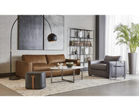 Sunpan Bordeaux Hand-made Rug in Ivory/Grey