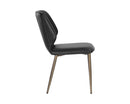 Sunpan Clinton Dining Chair - Bravo Black / Bravo Cream