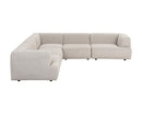 Sunpan Cairo Darren Sectional Set - Moto Stucco / Smokescreen