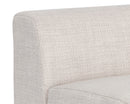 Sunpan Cairo Darren Sectional Set - Moto Stucco / Smokescreen