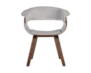 Sunpan Philo Dining Armchair - Polo Club Stone