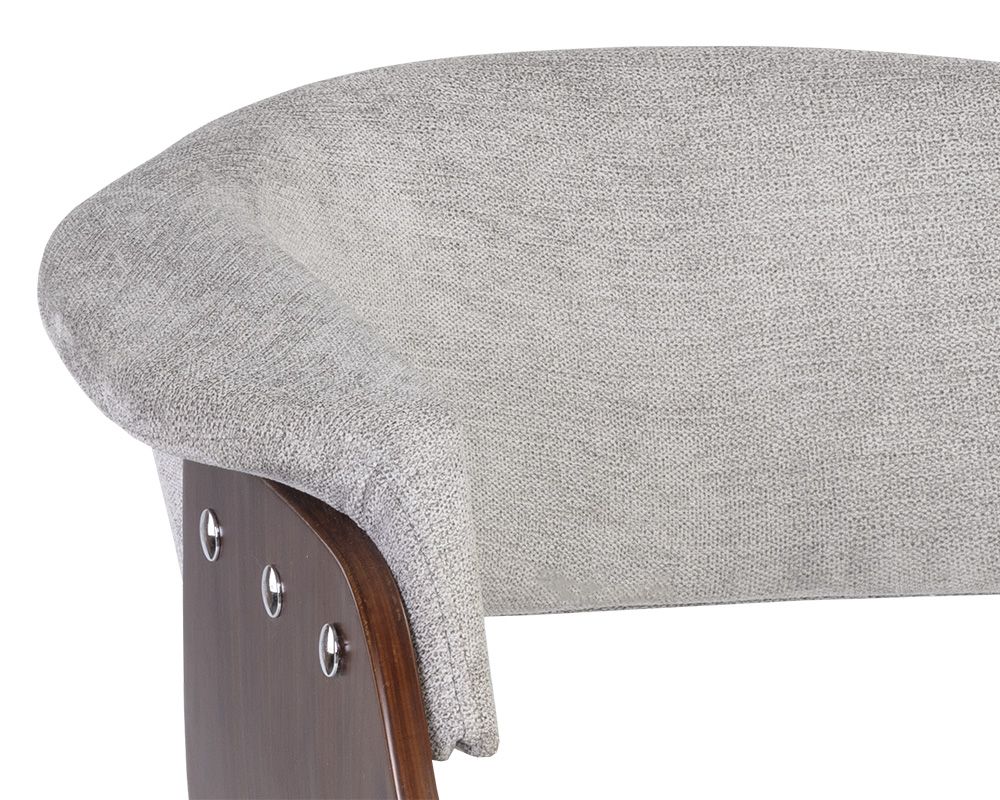 Sunpan Philo Dining Armchair - Polo Club Stone