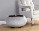 Sunpan Zenzi End Table - Bravo Black/Polo Club Stone