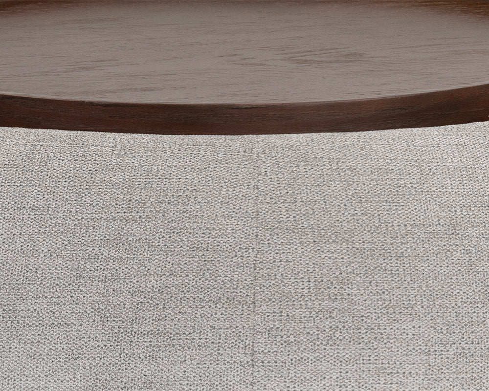 Sunpan Zenzi End Table - Bravo Black/Polo Club Stone
