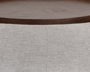 Sunpan Zenzi End Table - Bravo Black/Polo Club Stone