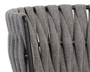 Sunpan Sarai Dining Armchair - Belfast Heather Grey/Belfast Koala Grey