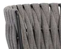 Sunpan Sarai Dining Armchair - Belfast Heather Grey/Belfast Koala Grey