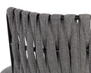 Sunpan Sarai Dining Armchair - Belfast Heather Grey/Belfast Koala Grey