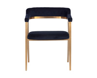 Sunpan Paisley Dining Armchair - Abbington Navy