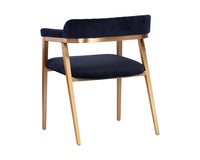 Sunpan Paisley Dining Armchair - Abbington Navy