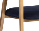 Sunpan Paisley Dining Armchair - Abbington Navy