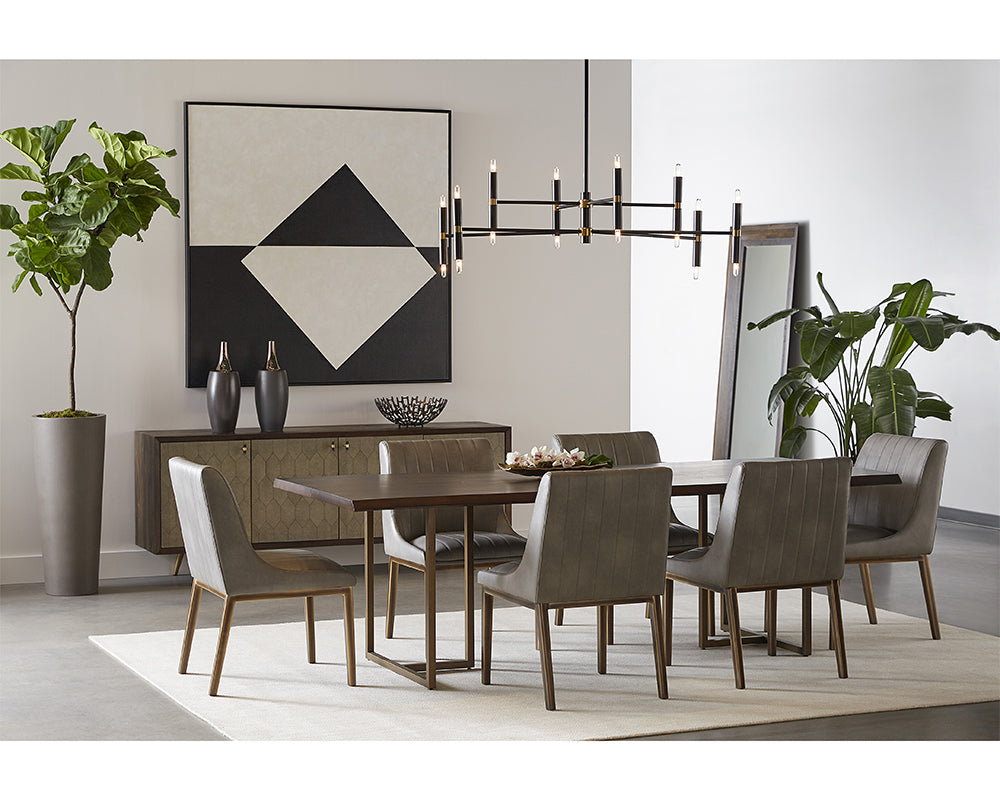 Sunpan Burbank Floor Mirror
