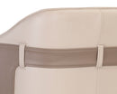 Sunpan Carter Counter Stool - Napa Beige And Napa Tan/Napa Black And Napa Cognac