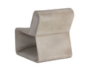 Sunpan Odyssey Lounge Chair In Grey/White