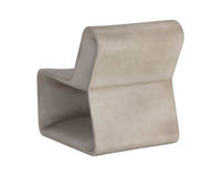 Sunpan Odyssey Lounge Chair In Grey/White