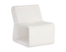 Sunpan Odyssey Lounge Chair In Grey/White
