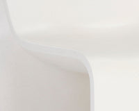 Sunpan Odyssey Lounge Chair In Grey/White