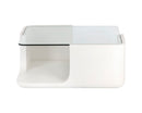 Sunpan Odis Coffee Table, Grey / White