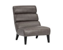 Sunpan Ellison Lounge Chair - Marseille Camel/Concrete Leather