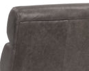 Sunpan Ellison Lounge Chair - Marseille Camel/Concrete Leather