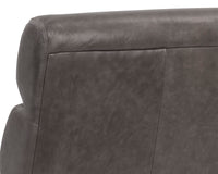 Sunpan Ellison Lounge Chair - Marseille Camel/Concrete Leather