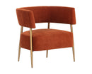 Sunpan Maestro Lounge Chair - Danny Rust