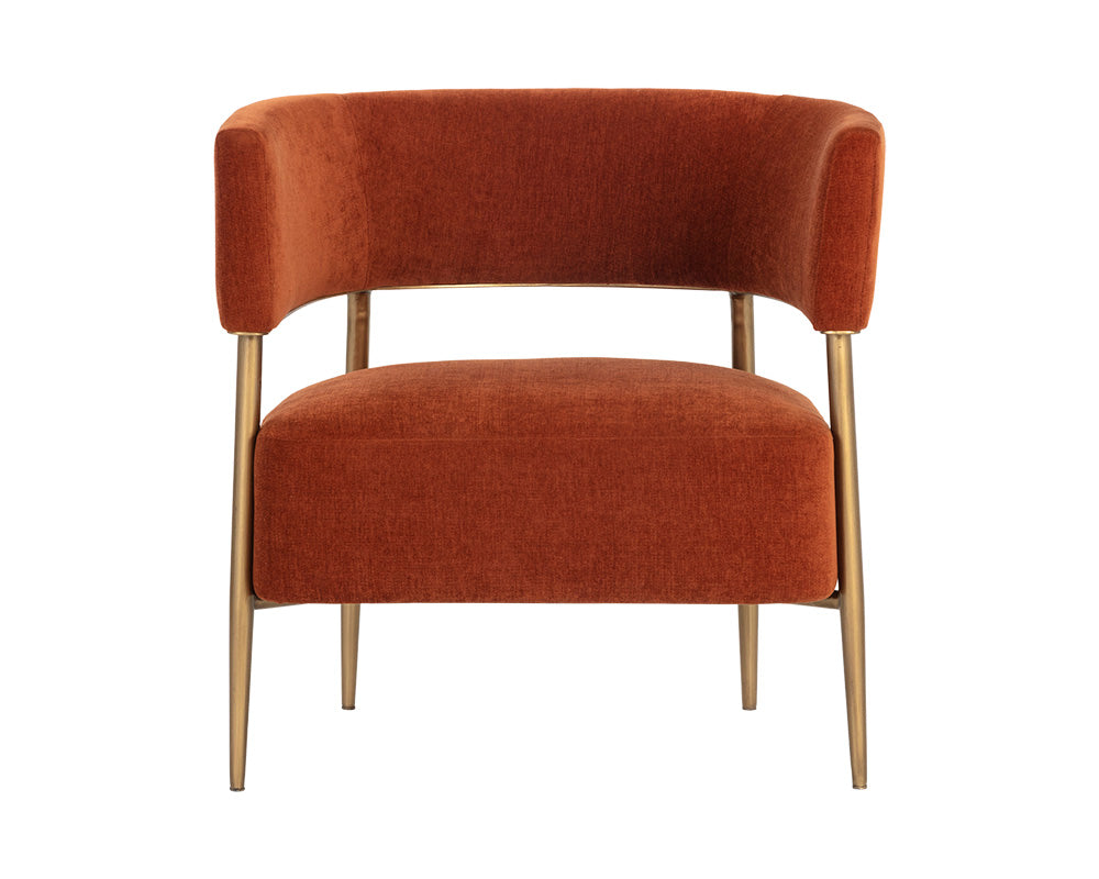 Sunpan Maestro Lounge Chair - Danny Rust