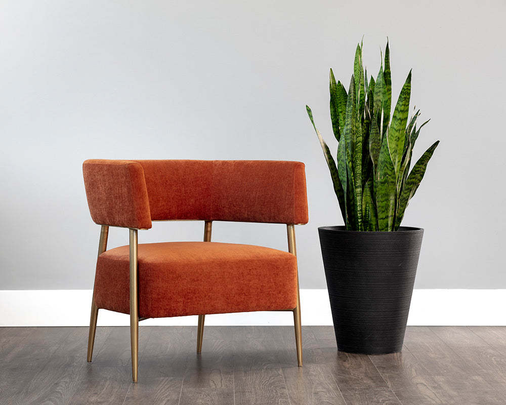 Sunpan Maestro Lounge Chair - Danny Rust