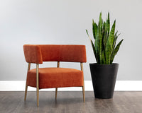 Sunpan Maestro Lounge Chair - Danny Rust