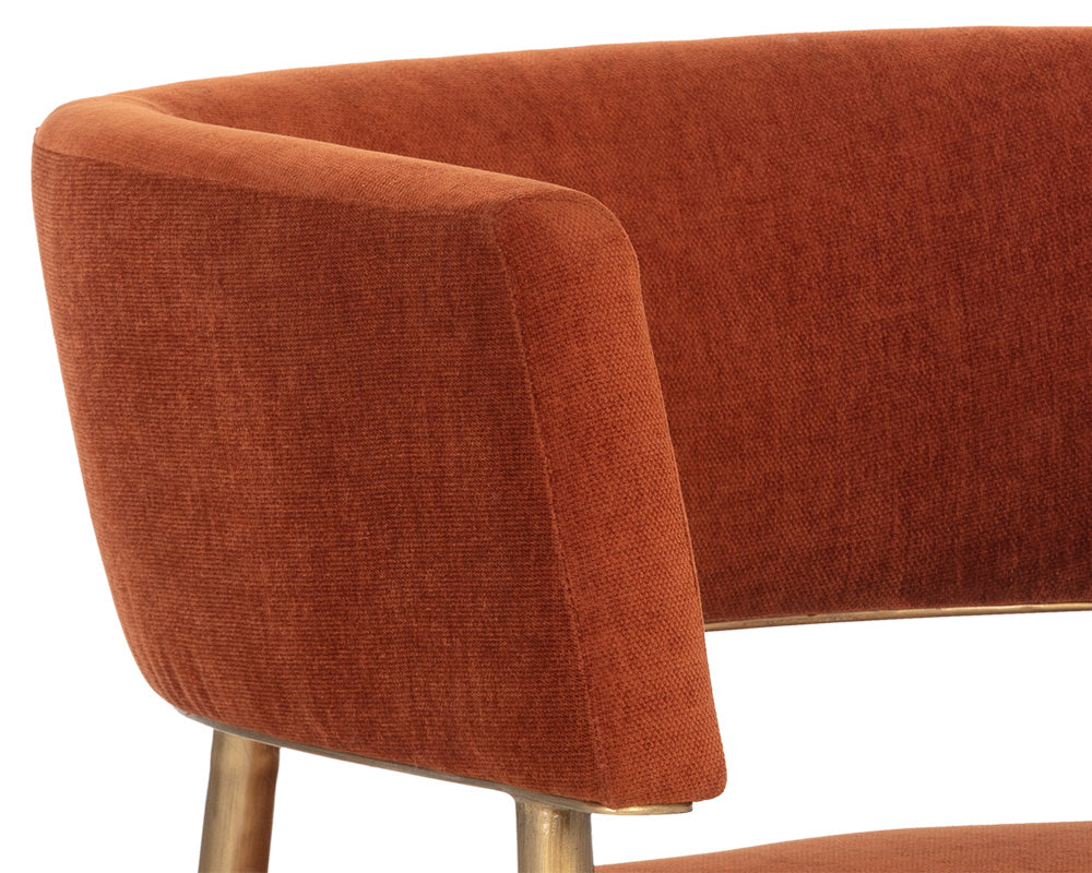 Sunpan Maestro Lounge Chair - Danny Rust