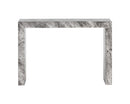 Sunpan Axle Console Table - Marble Look In Black/Grey
