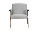 Sunpan Baldwin Lounge Chair in San Remo Winter Cloud