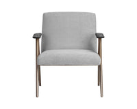 Sunpan Baldwin Lounge Chair in San Remo Winter Cloud