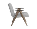 Sunpan Baldwin Lounge Chair in San Remo Winter Cloud