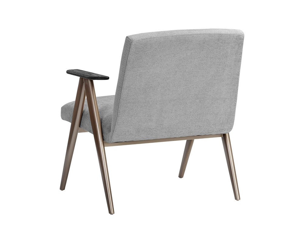 Sunpan Baldwin Lounge Chair in San Remo Winter Cloud
