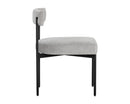 Sunpan Seneca Dining Chair - Antique Brass - Arena Cement/Arena Navy/Velvet Blush/Velvet Slate/Polo Club Stone
