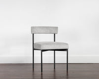 Sunpan Seneca Dining Chair - Antique Brass - Arena Cement/Arena Navy/Velvet Blush/Velvet Slate/Polo Club Stone