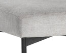 Sunpan Seneca Dining Chair - Antique Brass - Arena Cement/Arena Navy/Velvet Blush/Velvet Slate/Polo Club Stone
