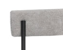 Sunpan Seneca Dining Chair - Antique Brass - Arena Cement/Arena Navy/Velvet Blush/Velvet Slate/Polo Club Stone